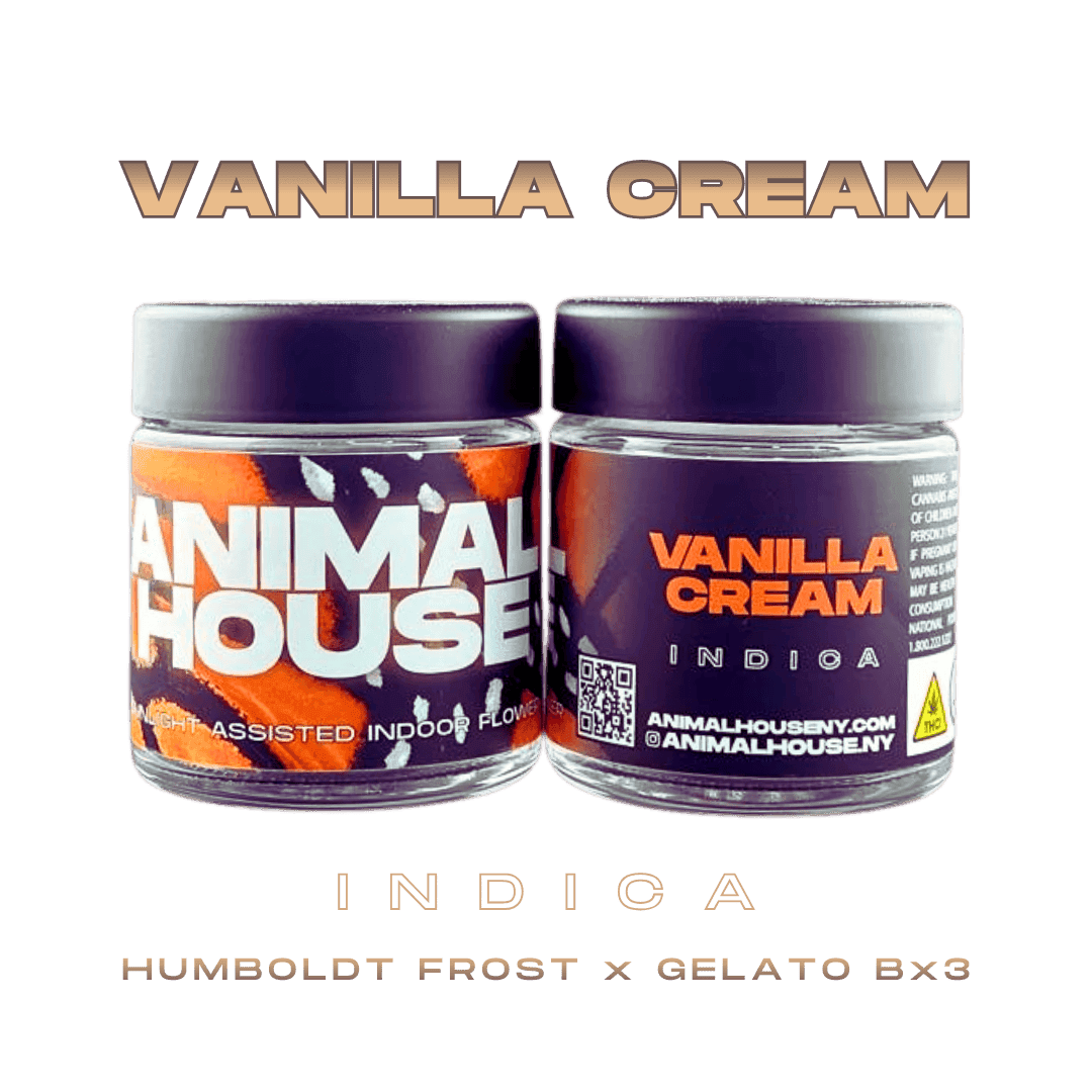 Vanilla Cream  Flower • 3.5g - Animal House | Treehouse Cannabis