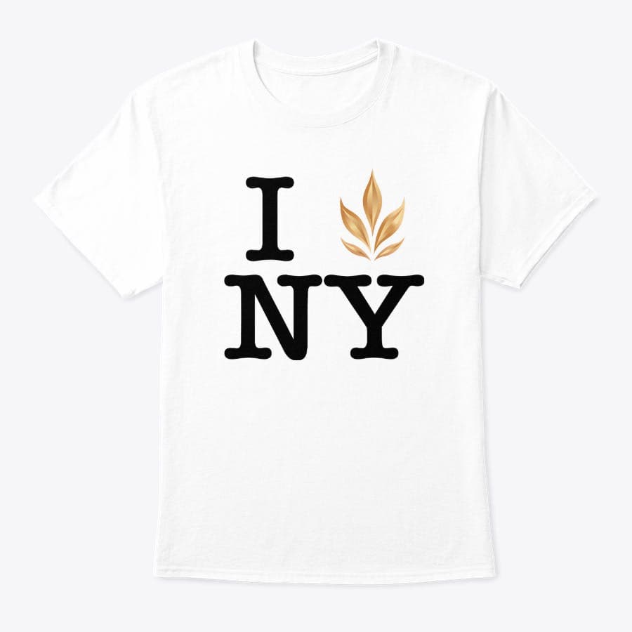 I Love NY White T-Shirt - Treehouse Cannabis | Treehouse Cannabis
