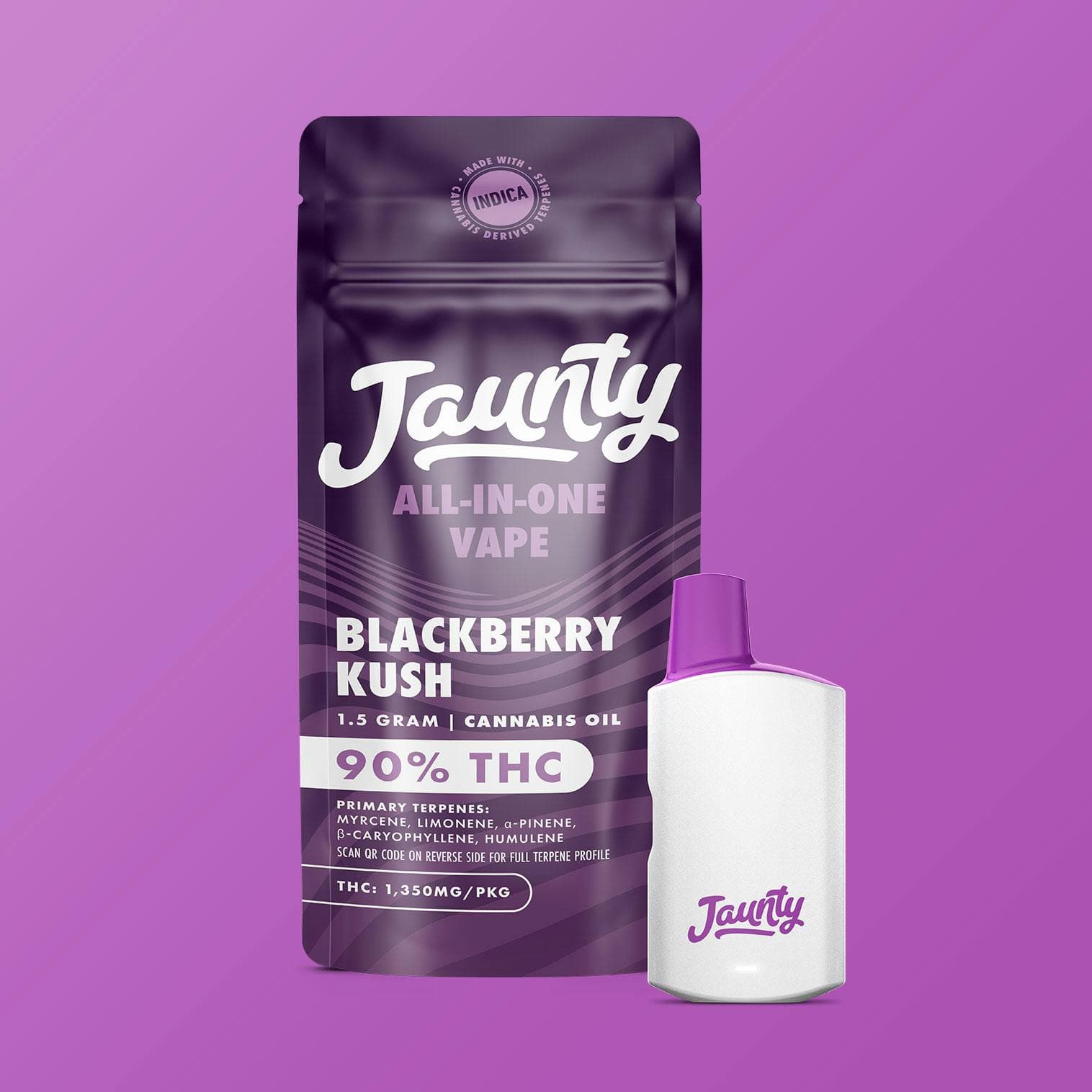 product image for Blackberry Kush AIO Disposable/Palm 1.5g