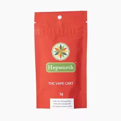 Hudson Valley Jack • 510 Cartridge • 1g - Hepworth | Treehouse Cannabis