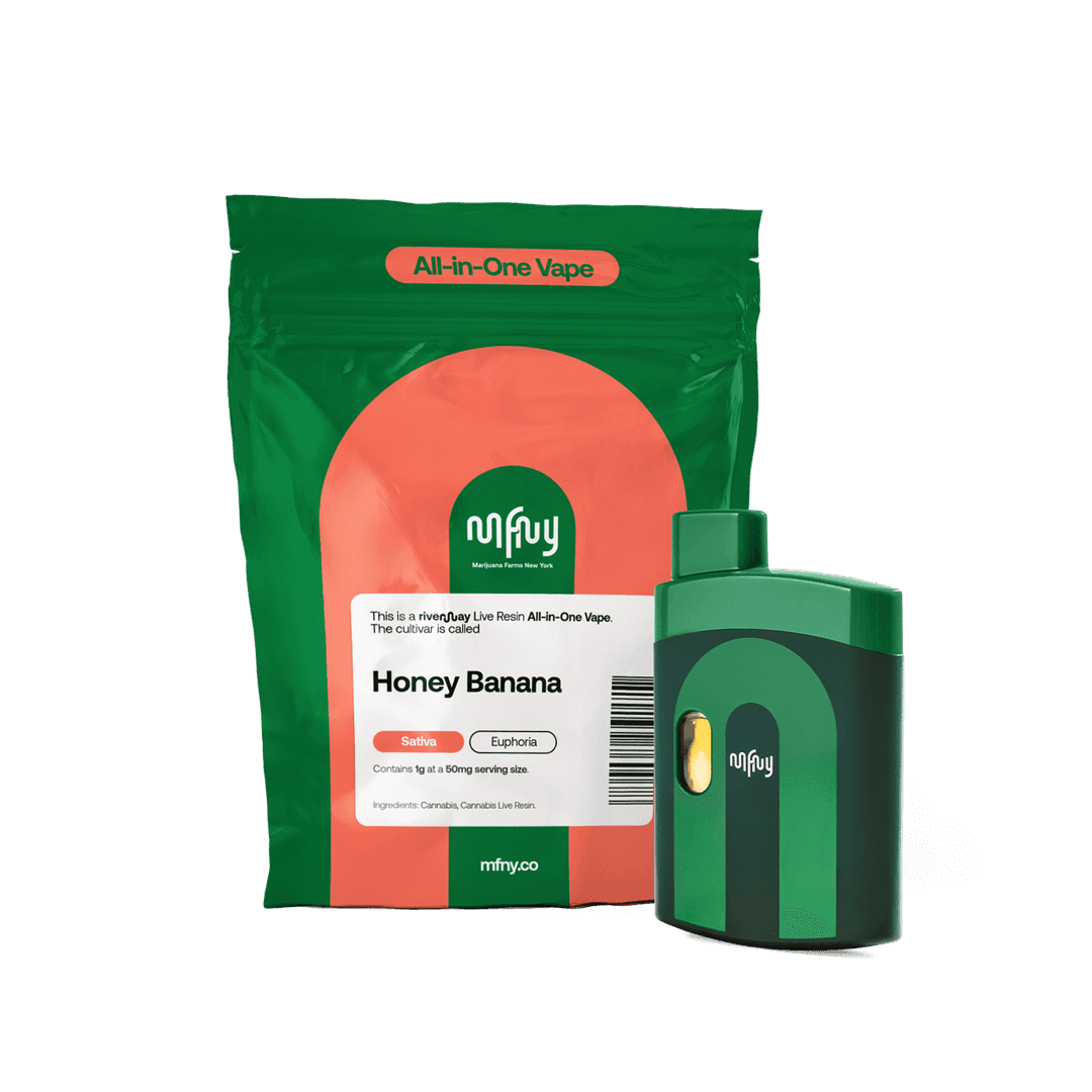 Honey Banana • All In One Disposable Vape • 1g - MFNY | Treehouse Cannabis