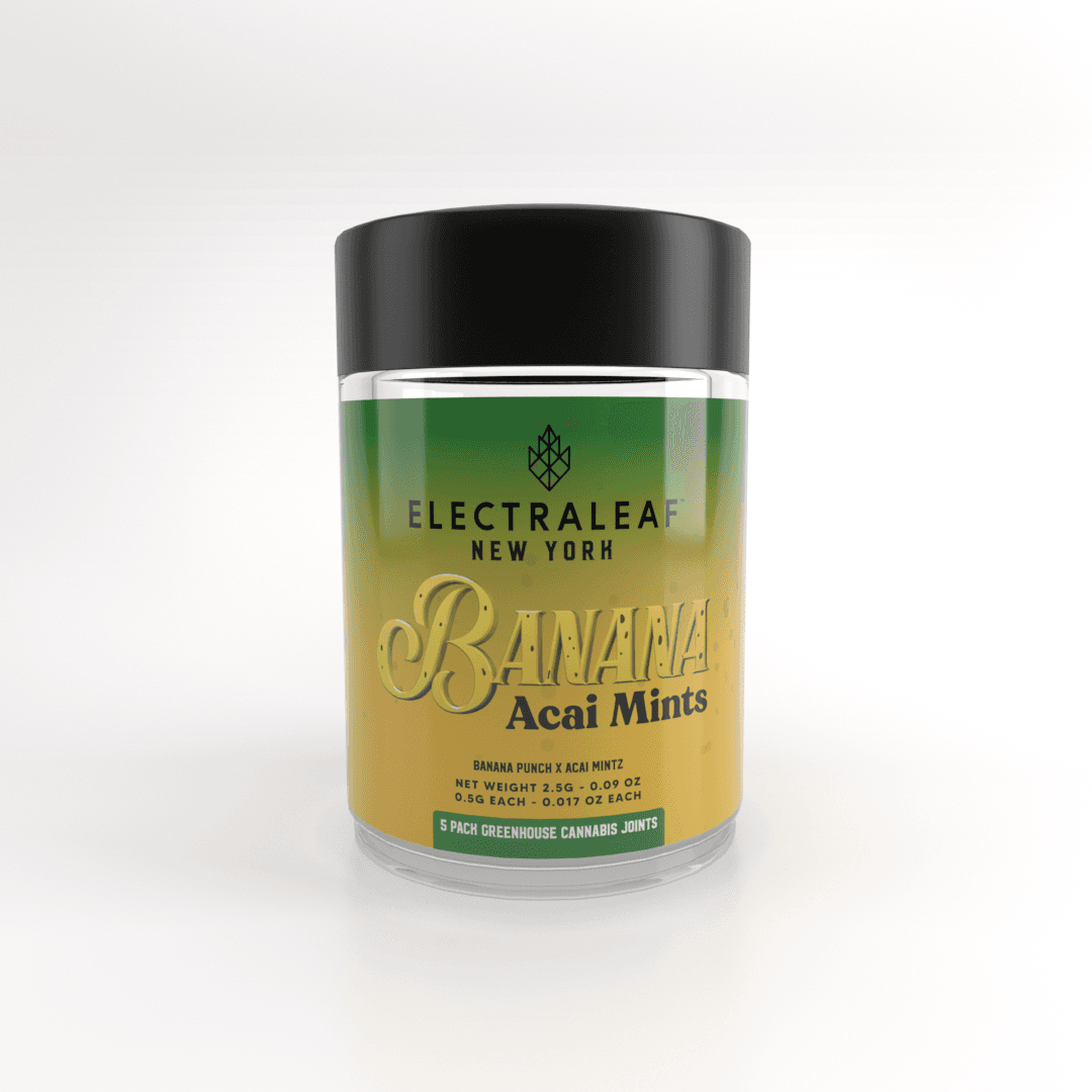 Banana Acai Mints Electraleaf Pre-Rolls 5 Pack 2.5g - Electraleaf