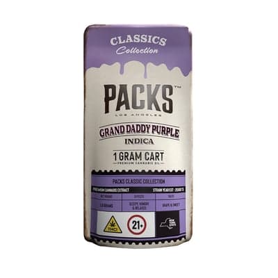 Grand Daddy Purp Packwoods Vape 1g - Packwoods