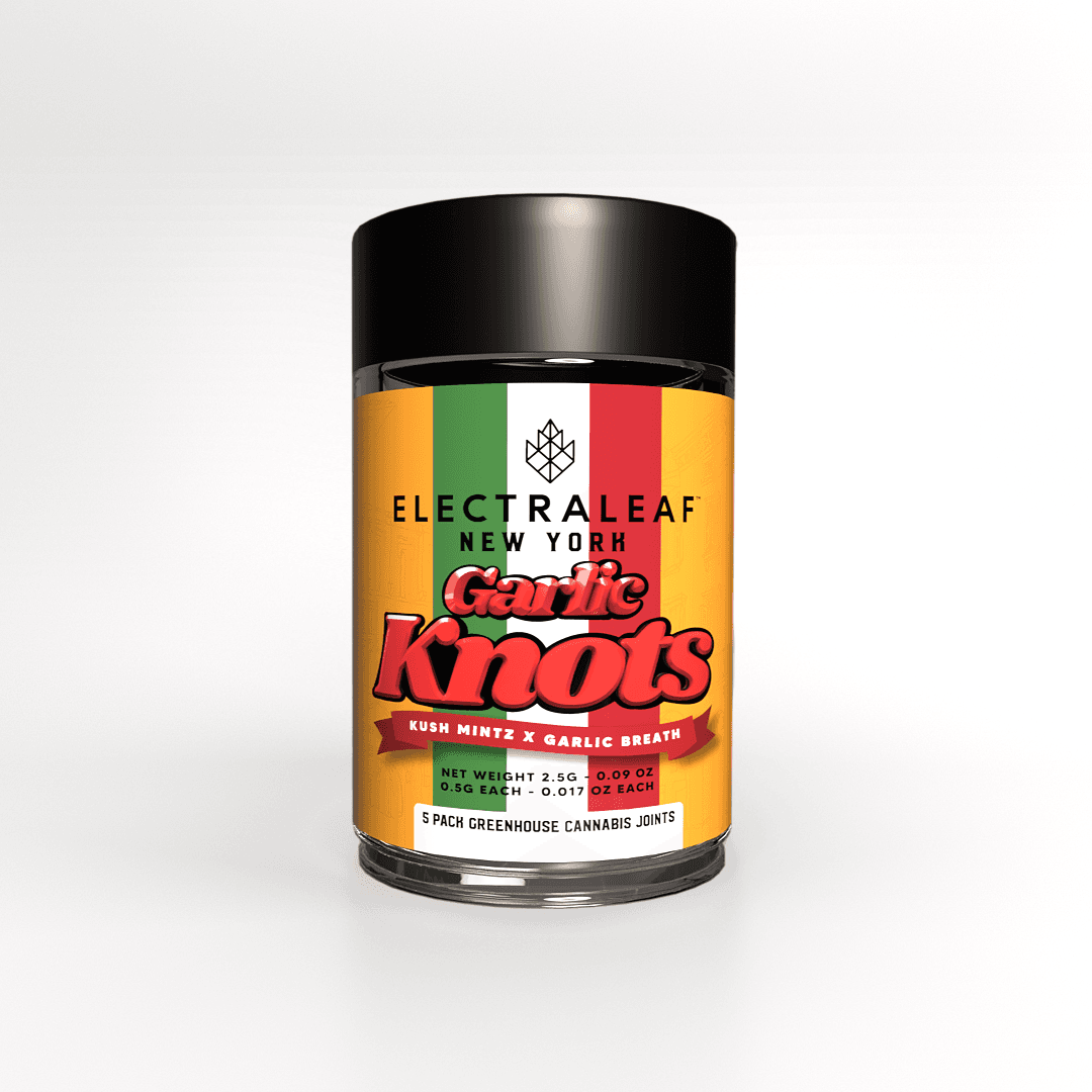 Garlic Knotz • Electraleaf • Pre-Rolls • 5 Pack • 2.5g - Electraleaf | Treehouse Cannabis