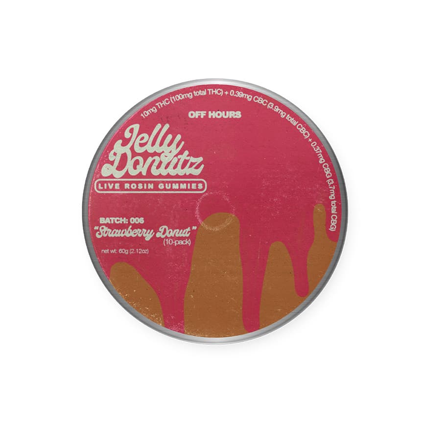 Jelly Donutz • Off Hours • Gummies • 100mg - Off Hours | Treehouse Cannabis