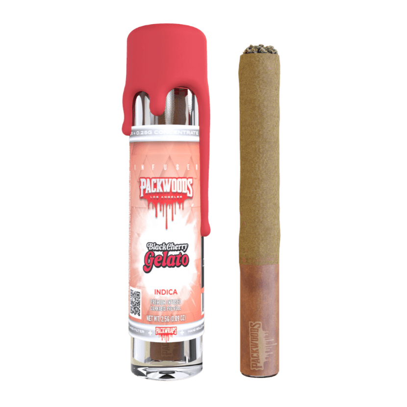 Black Cherry Gelato Packwoods Blunt 2.5g - Packwoods