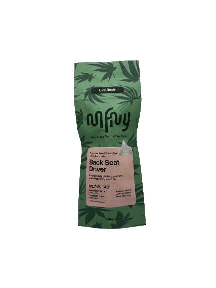 Back Seat Driver MFNY Live Resin Cartridge .5g - MFNY