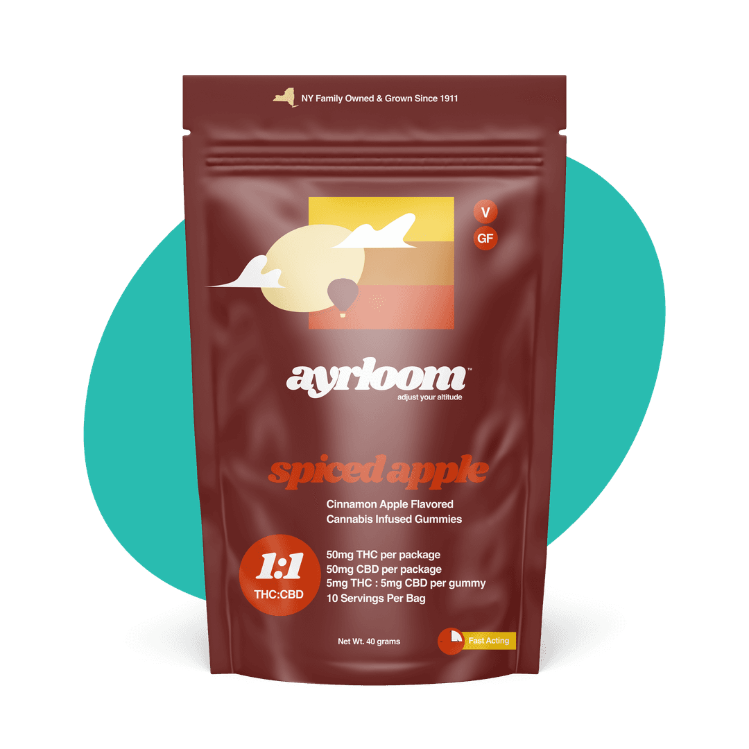 Spiced Apple 2:1 • Ayrloom • Gummies • 10 Pack • 100mg - Ayrloom | Treehouse Cannabis
