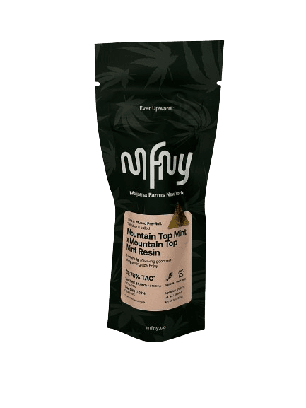 Mountain Top Mint x Mountain Top Mint Resin MFNY Resin Infused Pre-Roll 1g - MFNY
