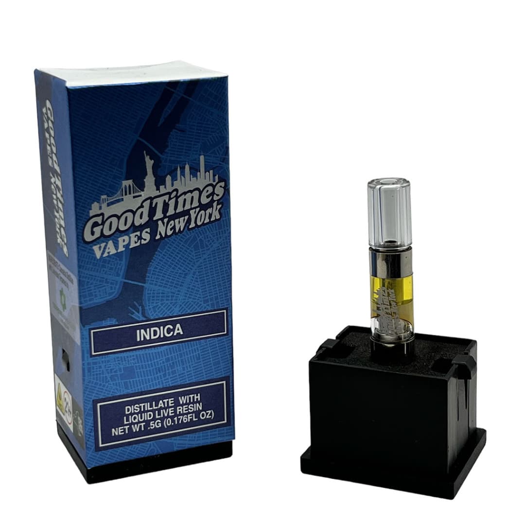 Blue Cheese • Good Times • Cartridge • .5g - Good Times | Treehouse Cannabis