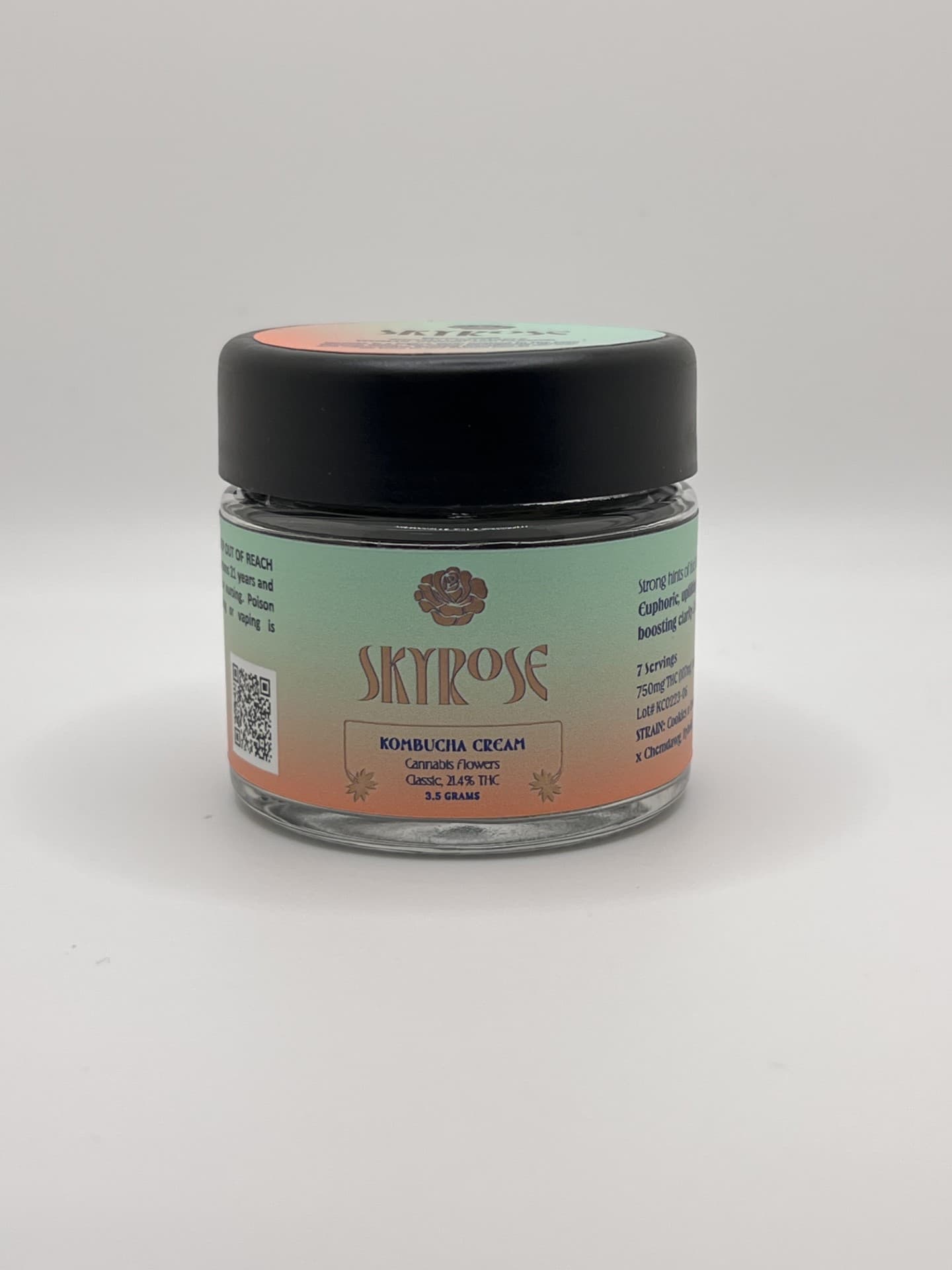 Kombucha Cream Skyrose Flower 3.5g - Skyrose