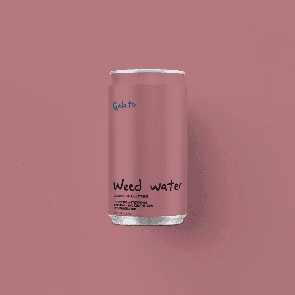 Gelato Weed Water Infused Water 10mg - Weed Water