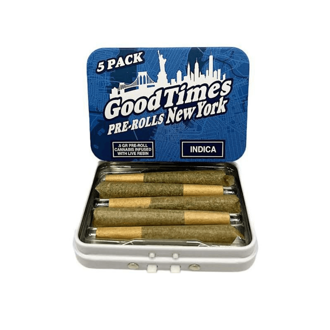 Purple Punch Good Times Pre-Roll 5 Pack 2.5g - Good Times