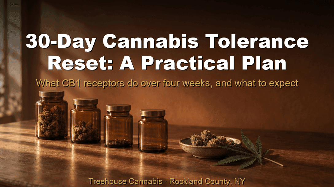 30-Day Cannabis Tolerance Reset: A Practical Plan blog post cover image