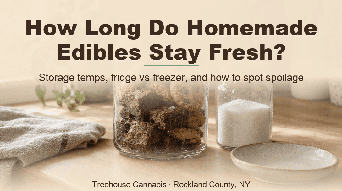 How Long Do Homemade Edibles Stay Fresh? blog post cover image