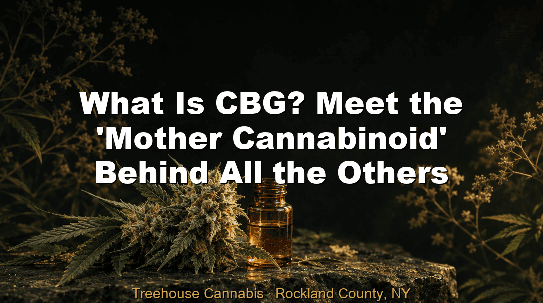 What Is CBG? Meet the 'Mother Cannabinoid' Behind All the Others blog post cover image