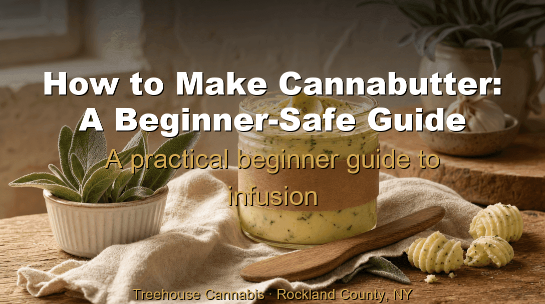 How to Make Cannabutter: A Beginner-Safe Guide blog post cover image