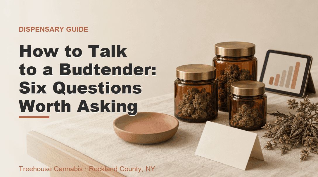 How to Talk to a Budtender: Six Questions Worth Asking blog post cover image