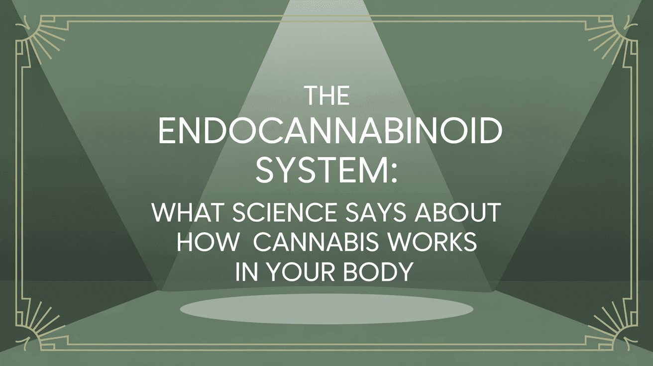 The Endocannabinoid System: What Science Says About How Cannabis Works in Your Body blog post cover image