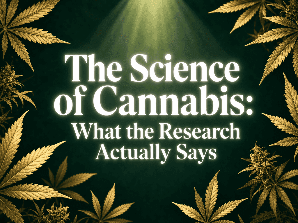 The Science of Cannabis: What the Research Actually Says blog post cover image