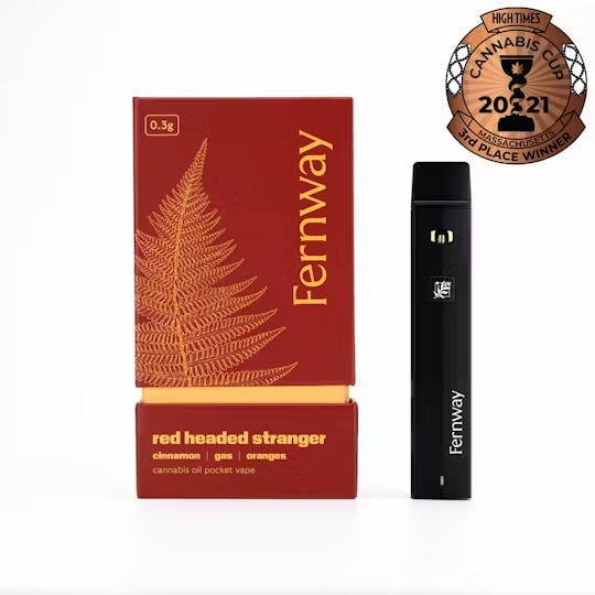 Red Headed Stranger • Disposable • .3g - Fernway - VAPORIZERS - Rockland County Weed Delivery | Treehouse Cannabis