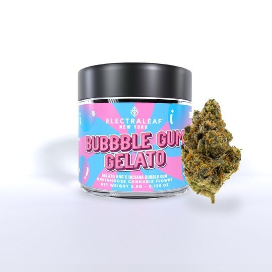 Bubble Gum Gelato • 3.5g - ElectraLeaf - FLOWER - Rockland County Weed Delivery | Treehouse Cannabis