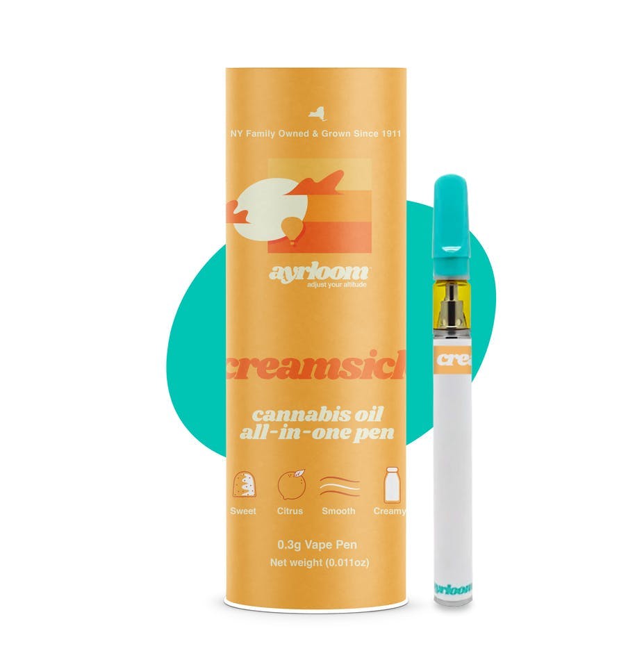 Creamsicle • Disposable • .3g - ayrloom - VAPORIZERS - Rockland County Weed Delivery | Treehouse Cannabis