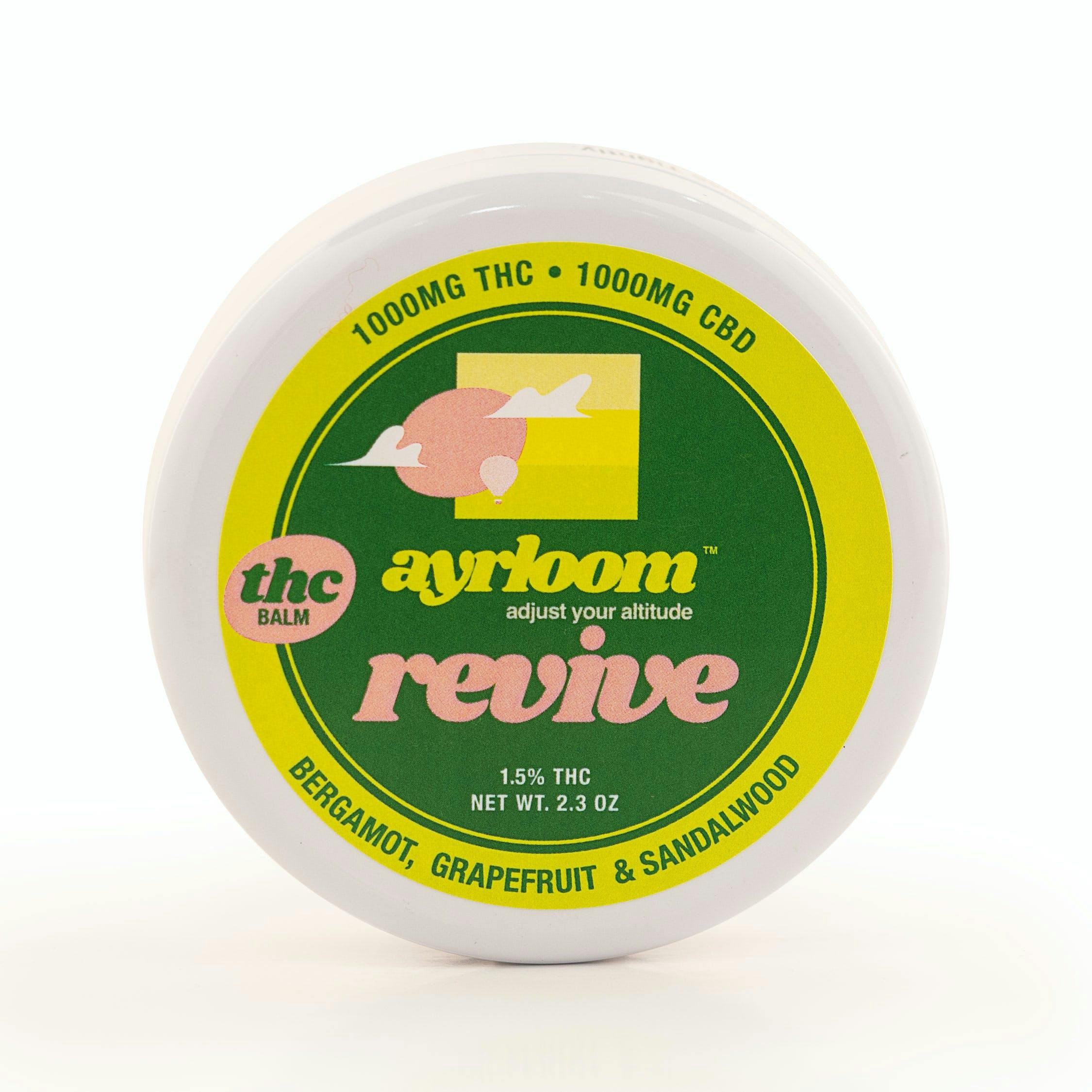 Revive • Balm - ayrloom - TOPICALS - Rockland County Weed Delivery | Treehouse Cannabis
