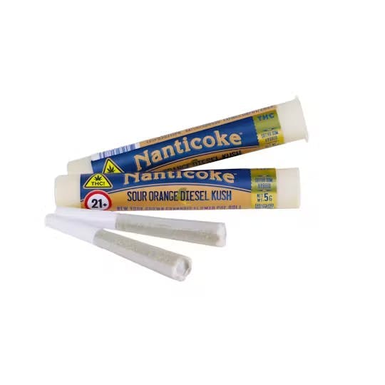 Sour Orange Diesel Kush Pre-Roll • .5g - Nanticoke - PRE_ROLLS - Rockland County Weed Delivery | Treehouse Cannabis