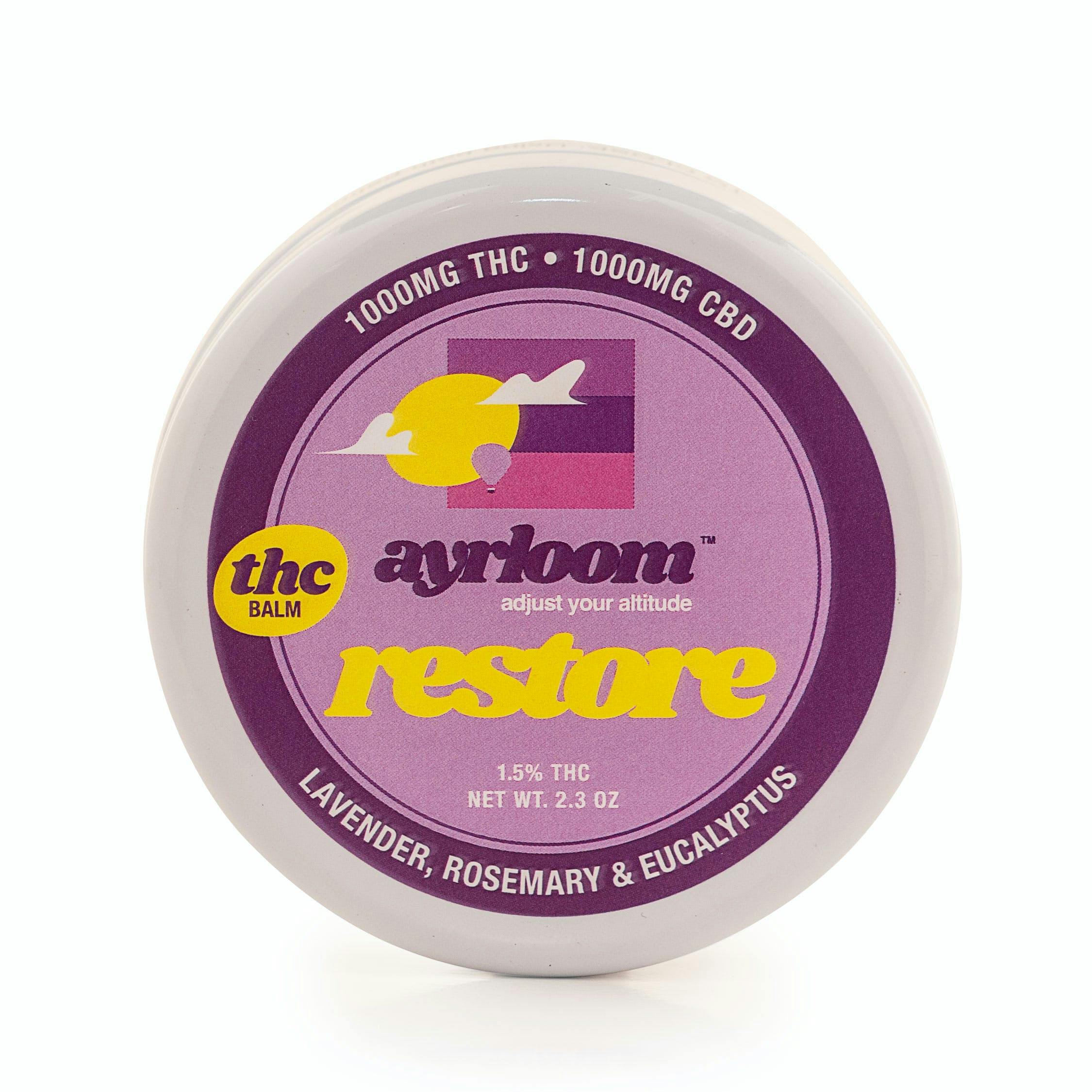 Restore • Balm - ayrloom - TOPICALS - Rockland County Weed Delivery | Treehouse Cannabis