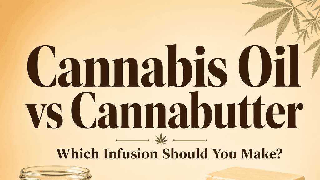 Cannabis Oil vs Cannabutter: Which Infusion Should You Make? blog post cover image