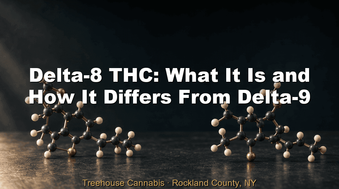 Delta-8 THC: What It Is and How It Differs From Delta-9 blog post cover image