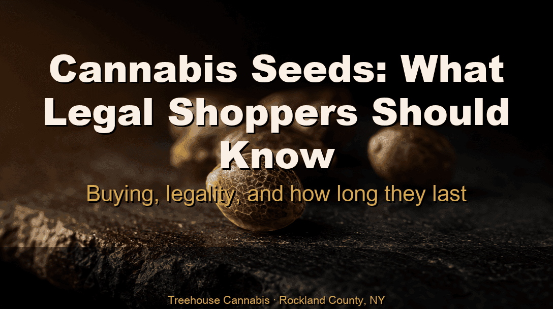 Cannabis Seeds: What Legal Shoppers Should Know blog post cover image