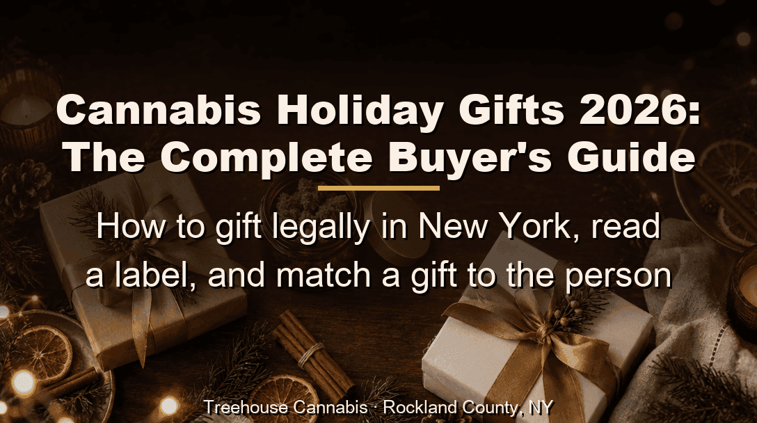 Cannabis Holiday Gifts 2026: The Complete Buyer's Guide blog post cover image