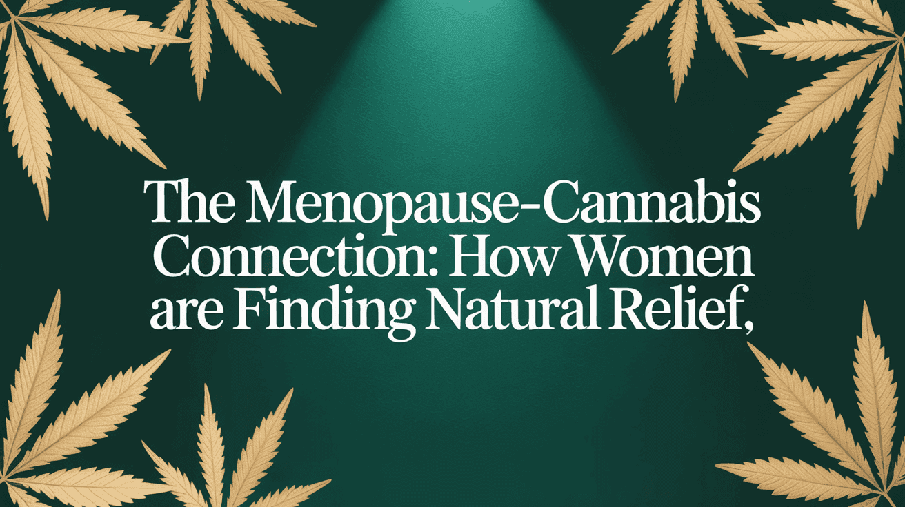 The Menopause-Cannabis Connection: How Women Are Finding Natural Relief blog post cover image