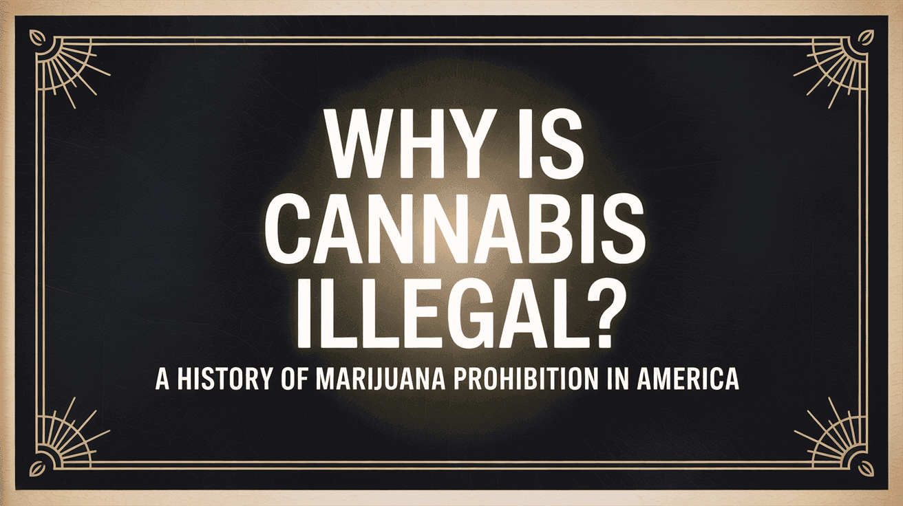 Why Is Cannabis Illegal? A History of Marijuana Prohibition in America blog post cover image