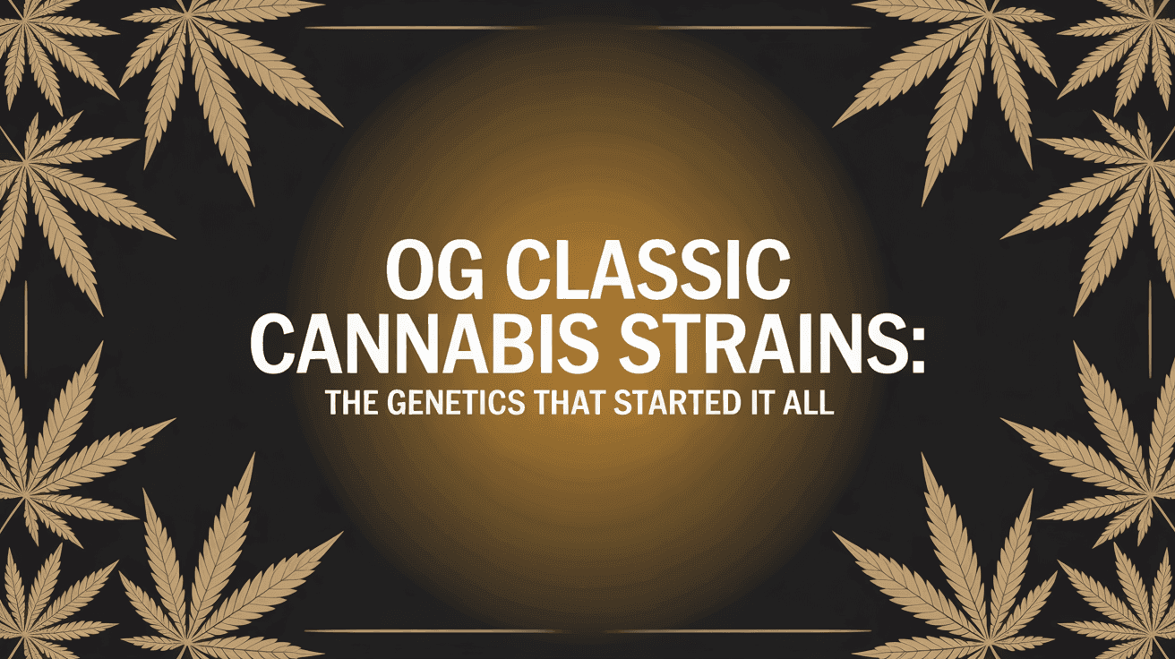 OG Classic Cannabis Strains: The Genetics That Started It All blog post cover image