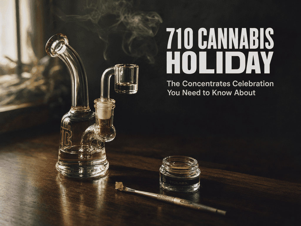 710 Cannabis Holiday: The concentrates Celebration You Need to Know About blog post cover image