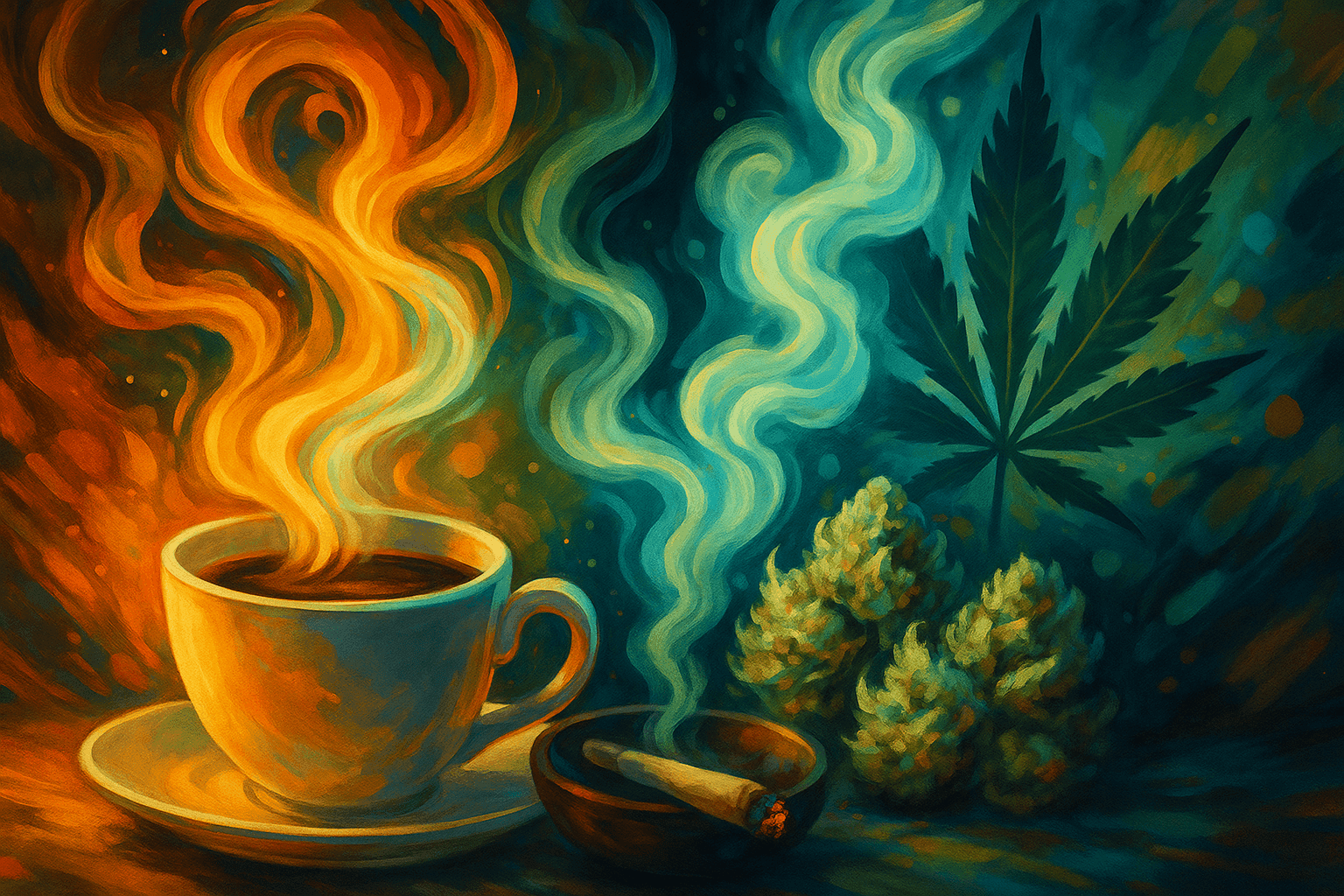 Coffee and Cannabis: Perfect Pair? blog post cover image