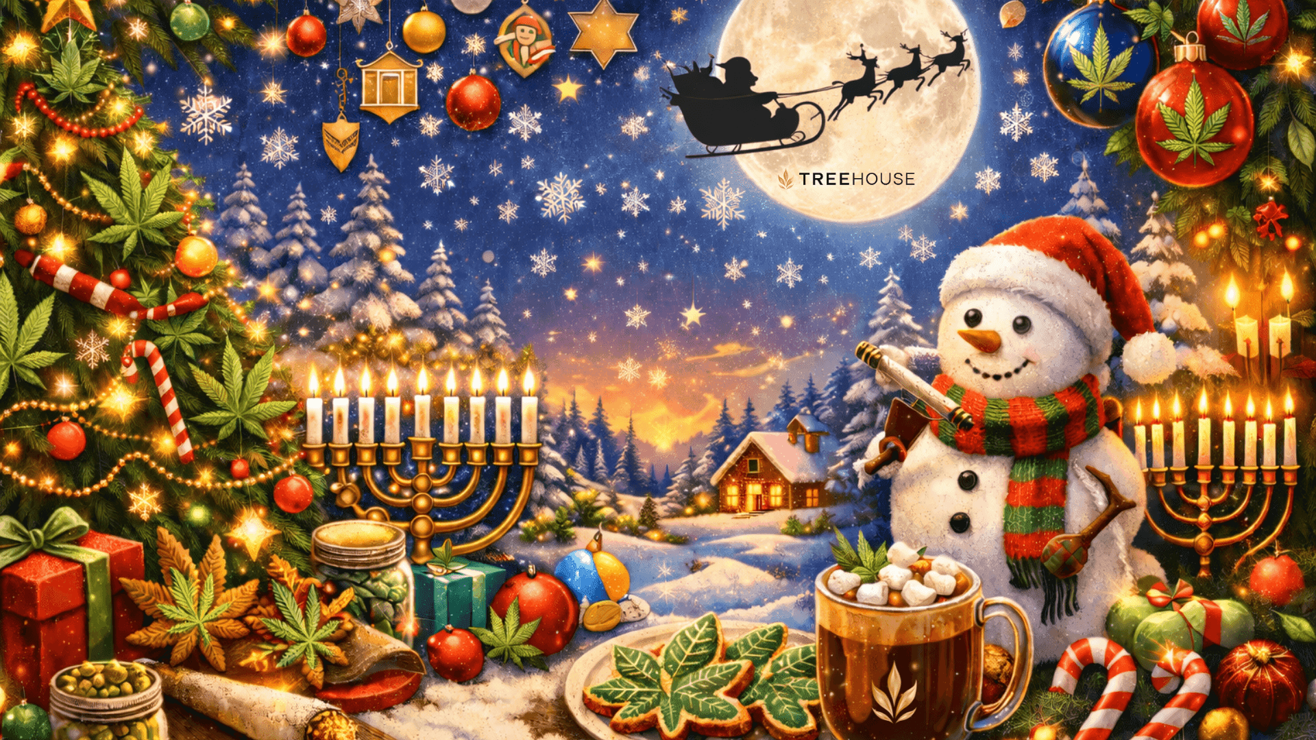 A Cannabis Lover’s Guide to Navigating the Holidays blog post cover image