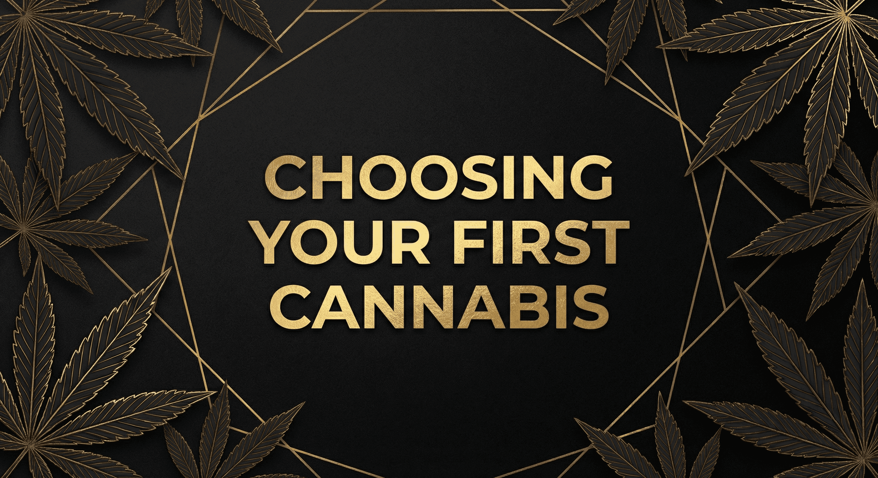 How to Choose Your First Cannabis Product: A Complete Guide for Beginners blog post cover image