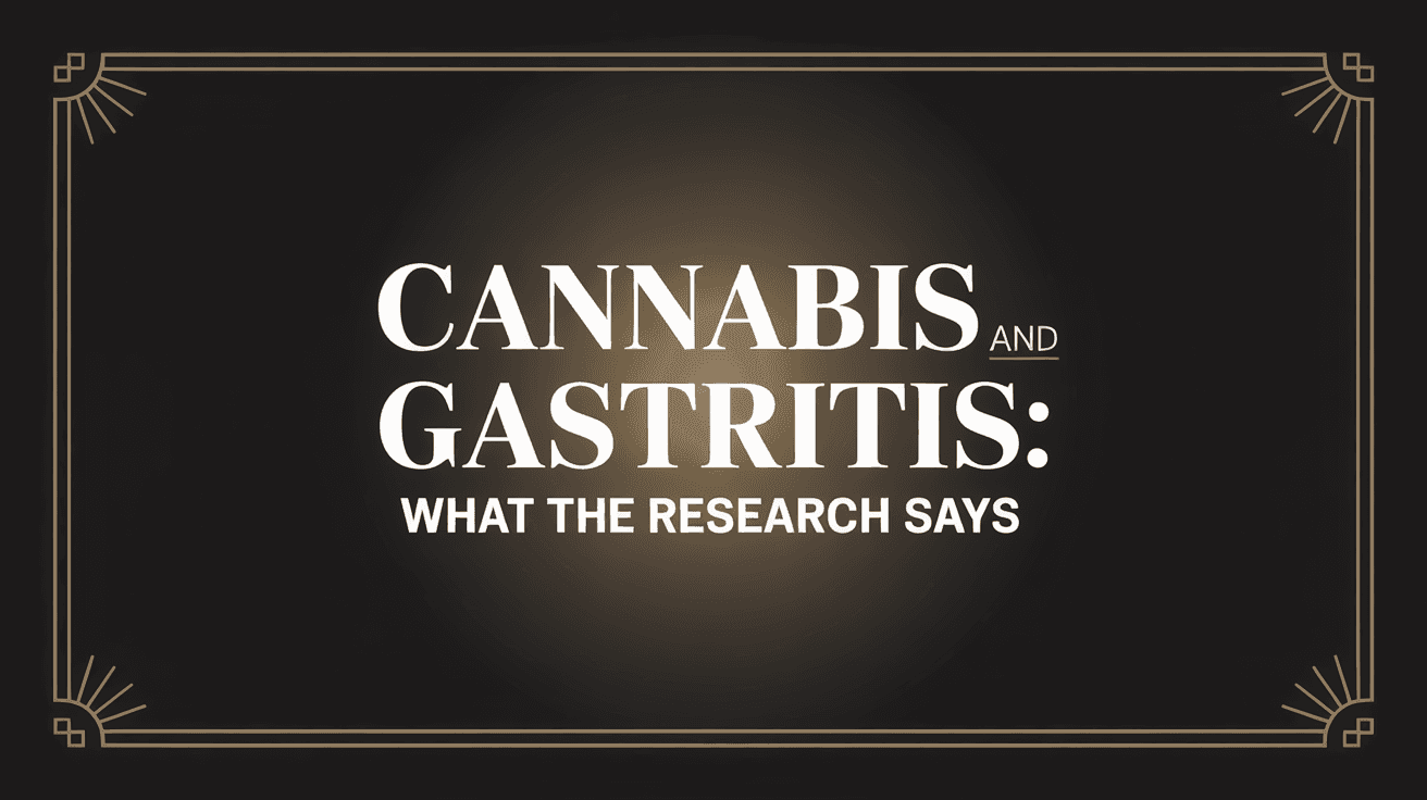 Cannabis and Gastritis: What the Research Says blog post cover image
